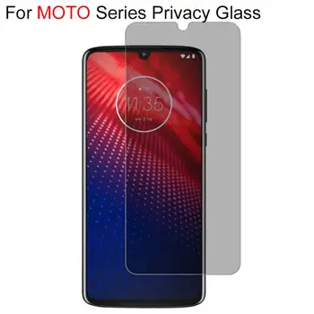 Anti-spyware Закалено Стъкло За Motorola Moto G7 P30 Play G7 PLUS Z4 Privacy Screen Protector За Мото One P30 Note G7 Power Glass