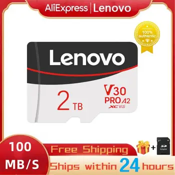 Карта памет Lenovo 2 TB Class 10 Mini SD Карти 1 TB 512 GB TF Flash Карта с Памет 256 GB Високоскоростно Micro SD TF Карта 128 GB За Телефони